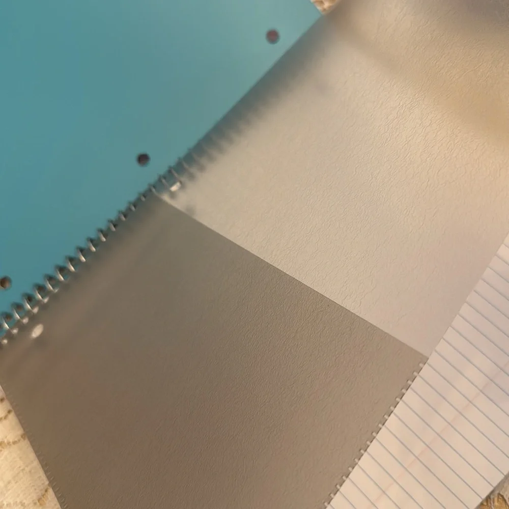 Staples Accel Durable Cover College Ruled Notebook 100 Pgs 1-subject Teal New